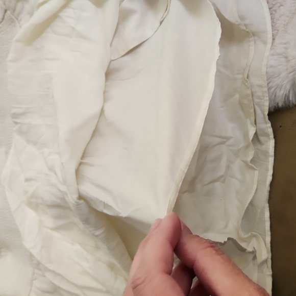 NWT Rag & Bone Cream Mini Dress-Size L - Picture 8 of 9